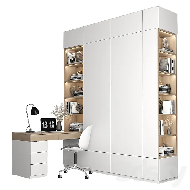 Furniture composition 87 3D Model