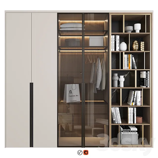 Furniture composition 92 3D Model Furniture composition 92 3D Model