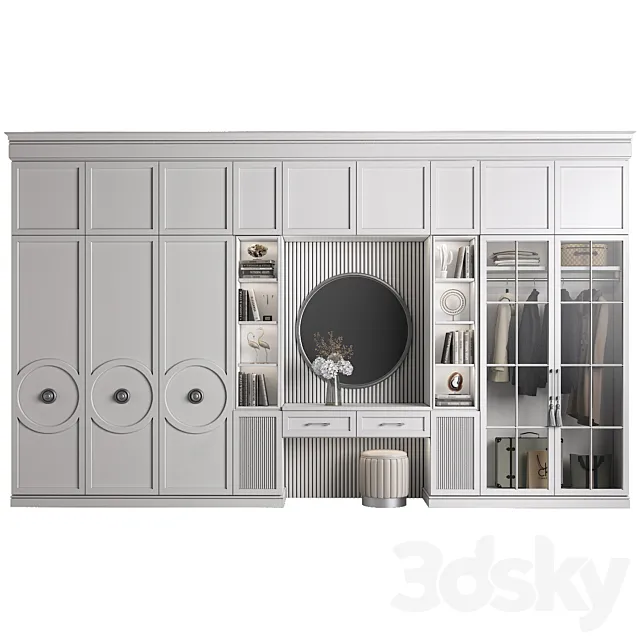 Furniture composition 92 part 2 3DModel Furniture composition 92 part 2 3DModel