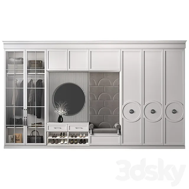 Furniture composition 92 part 3 3DModel Furniture composition 92 part 3 3DModel