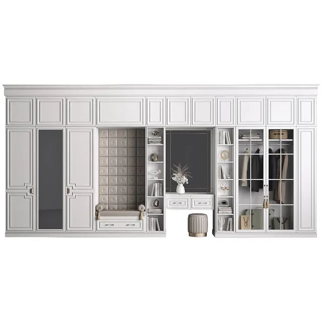 Furniture composition 93 part 1 3D Model