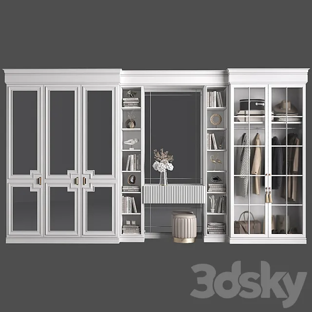 Furniture composition 93 part 3 3D Model