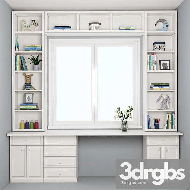 Furniture Composition For The Children 3D Model Download