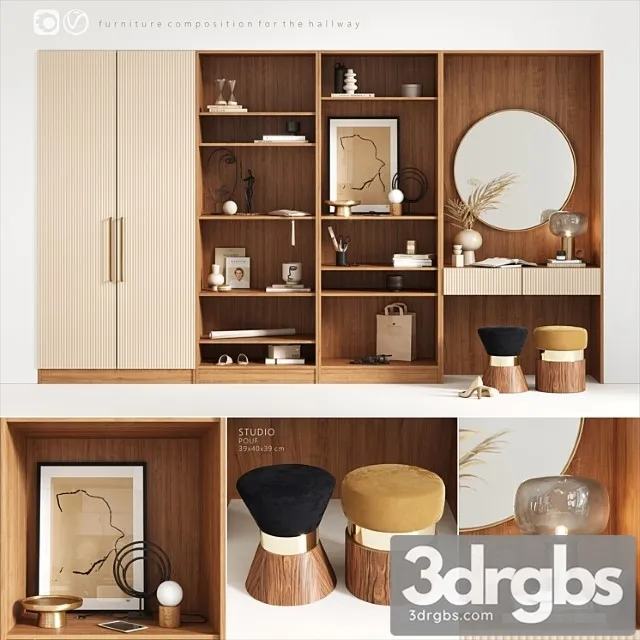 Furniture composition for the hallway Furniture composition for the hallway