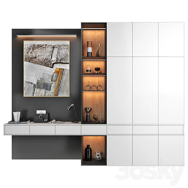 Furniture Composition | four 3D Model