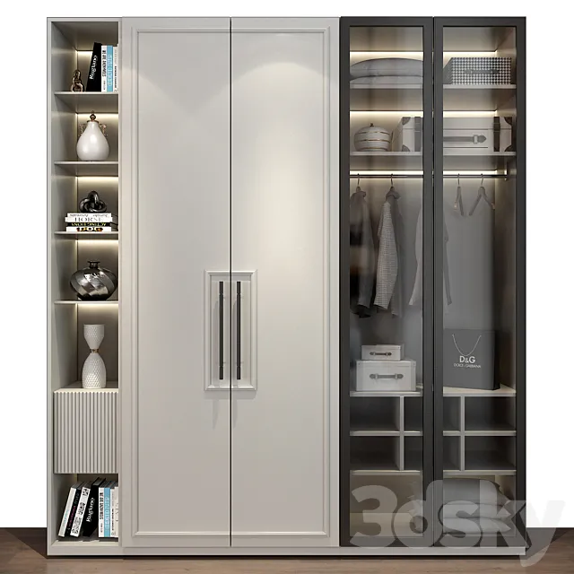 Furniture composition GHS-2354 3D Model Furniture composition GHS-2354 3D Model