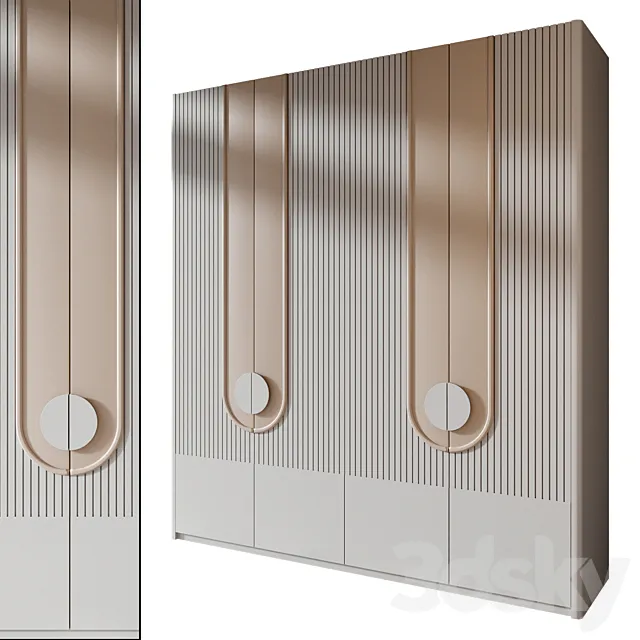 Furniture composition GHS-2528 3D Model