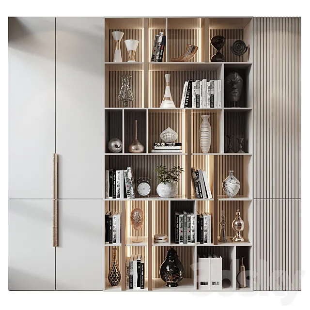 Furniture composition MLK-28 3D Model Furniture composition MLK-28 3D Model