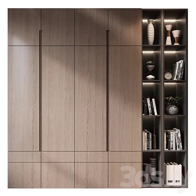 Furniture composition MLK-31 3D Model