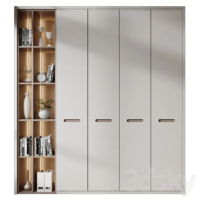 Furniture composition MLK-33 3D Model