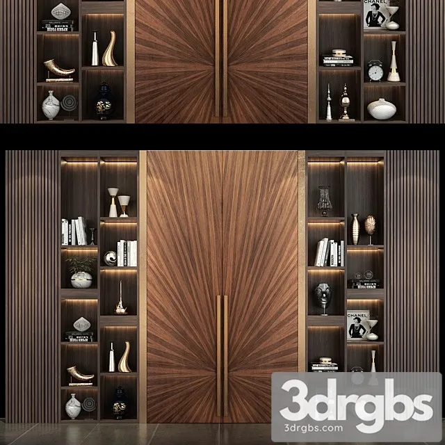 Furniture Composition Set 1 3D Model Download