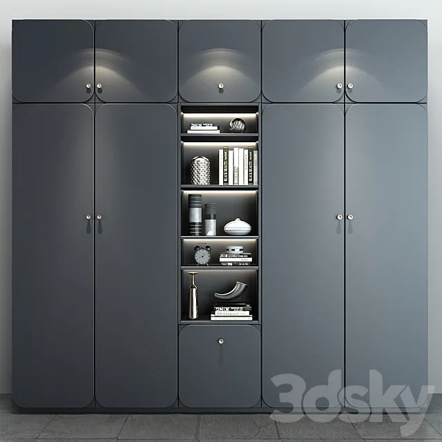 Furniture composition set 116 3D Model Furniture composition set 116 3D Model