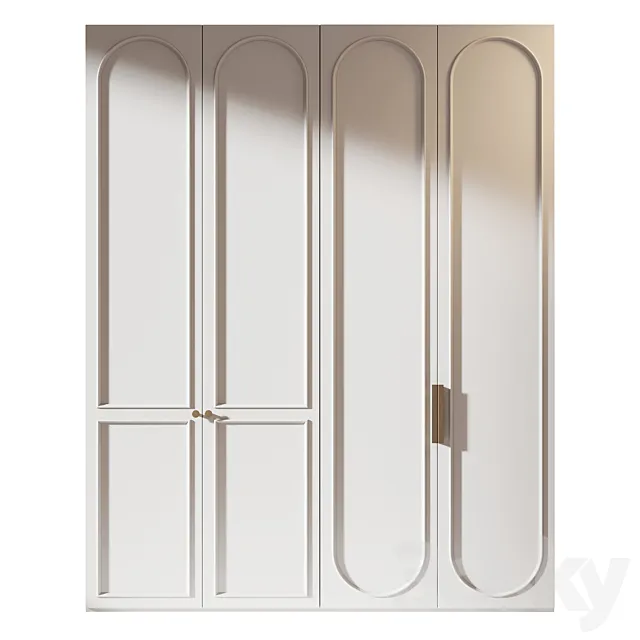 Furniture composition set 13 3D Model