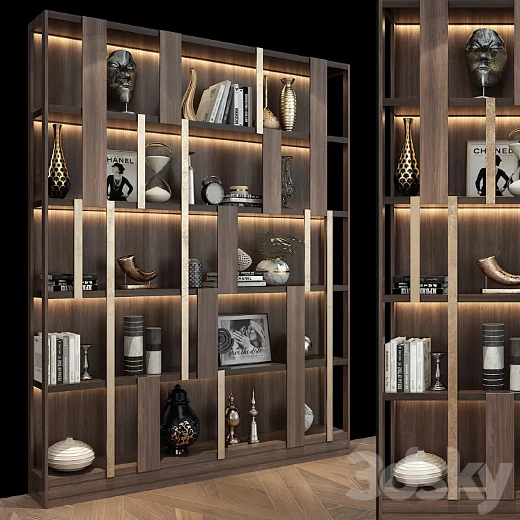 Furniture composition set 232 3D Model Furniture composition set 232 3D Model