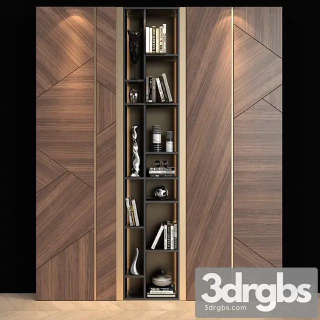 Furniture composition set 43 3D Model Download