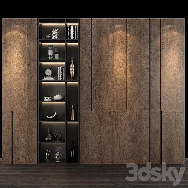 Furniture composition set 96 3D Model Furniture composition set 96 3D Model