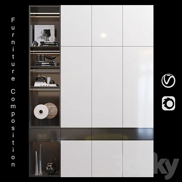 Furniture Composition | thirteen 3D Model