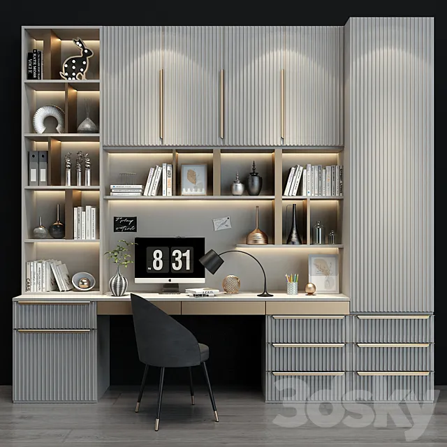 Furniture composition_0186 3D Model