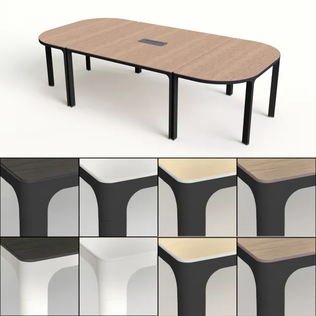 furniture – Conference table Ikea bekant 3D Model furniture – Conference table Ikea bekant 3D Model