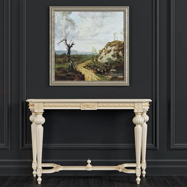 furniture – Console Angelo Cappellini Art 356 3D Model furniture – Console Angelo Cappellini Art 356 3D Model
