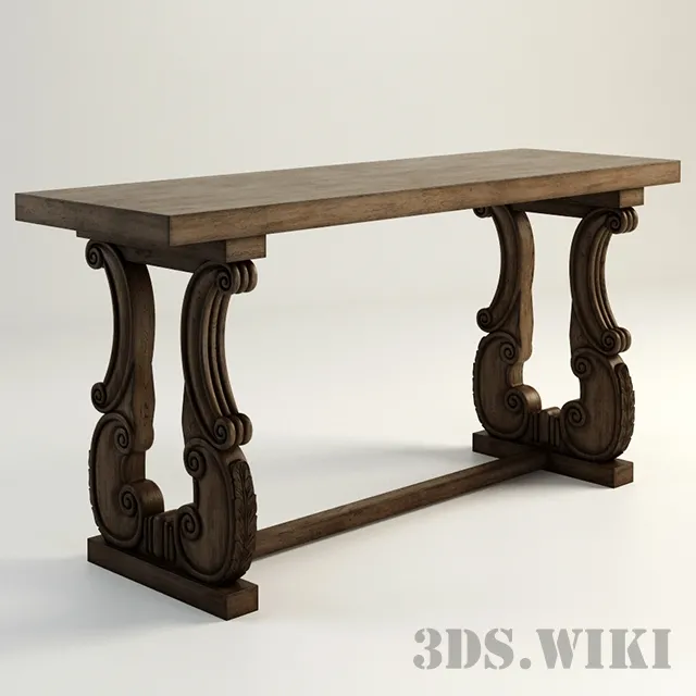 furniture – Console table ROSALIE 512.012 1 from Gramercy Home 3D Model