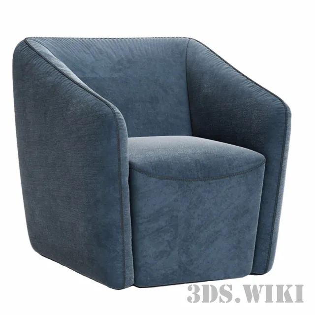 furniture – Contemporary armchair 3D Model