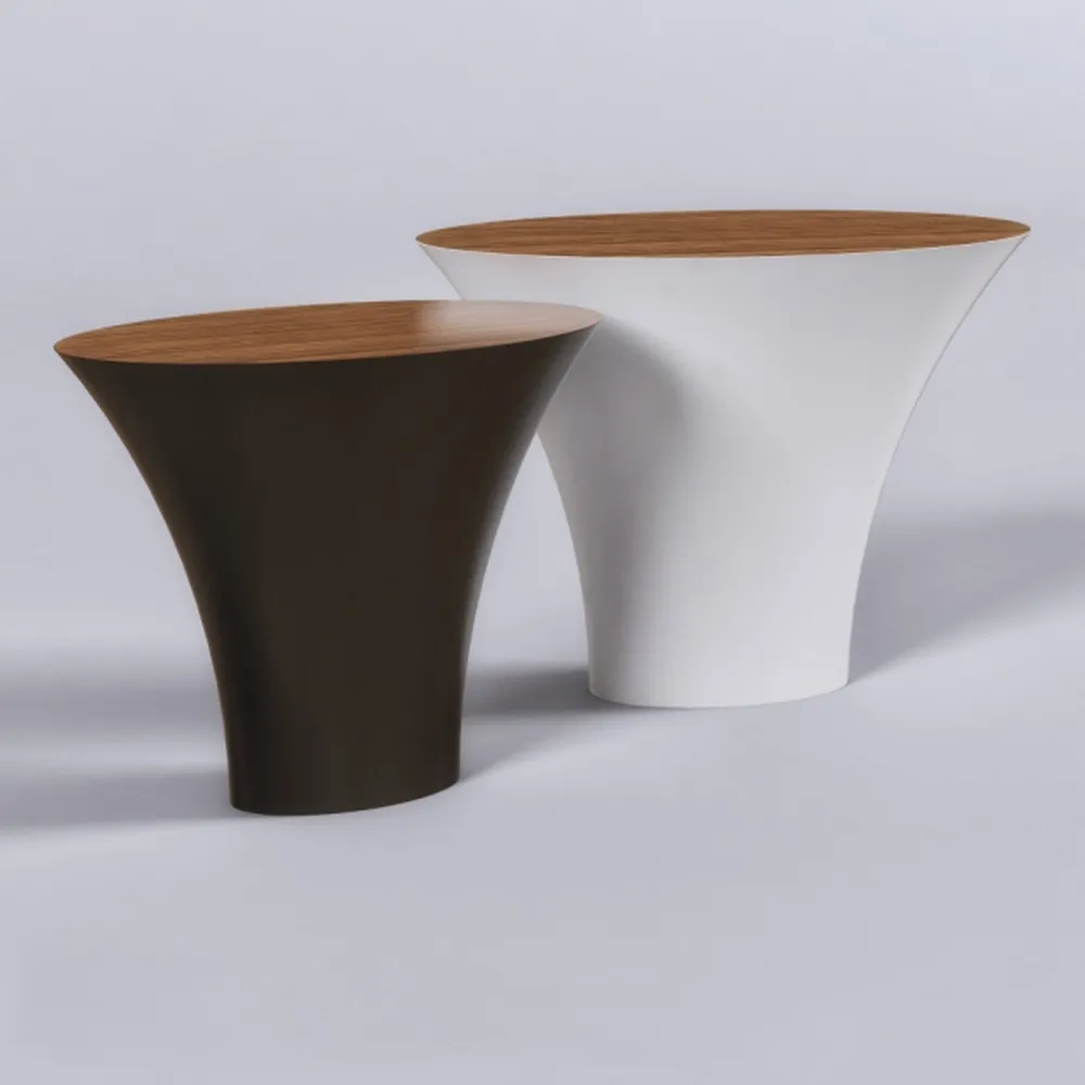 furniture – Contemporary coffee table in lacquered wood 3D Model