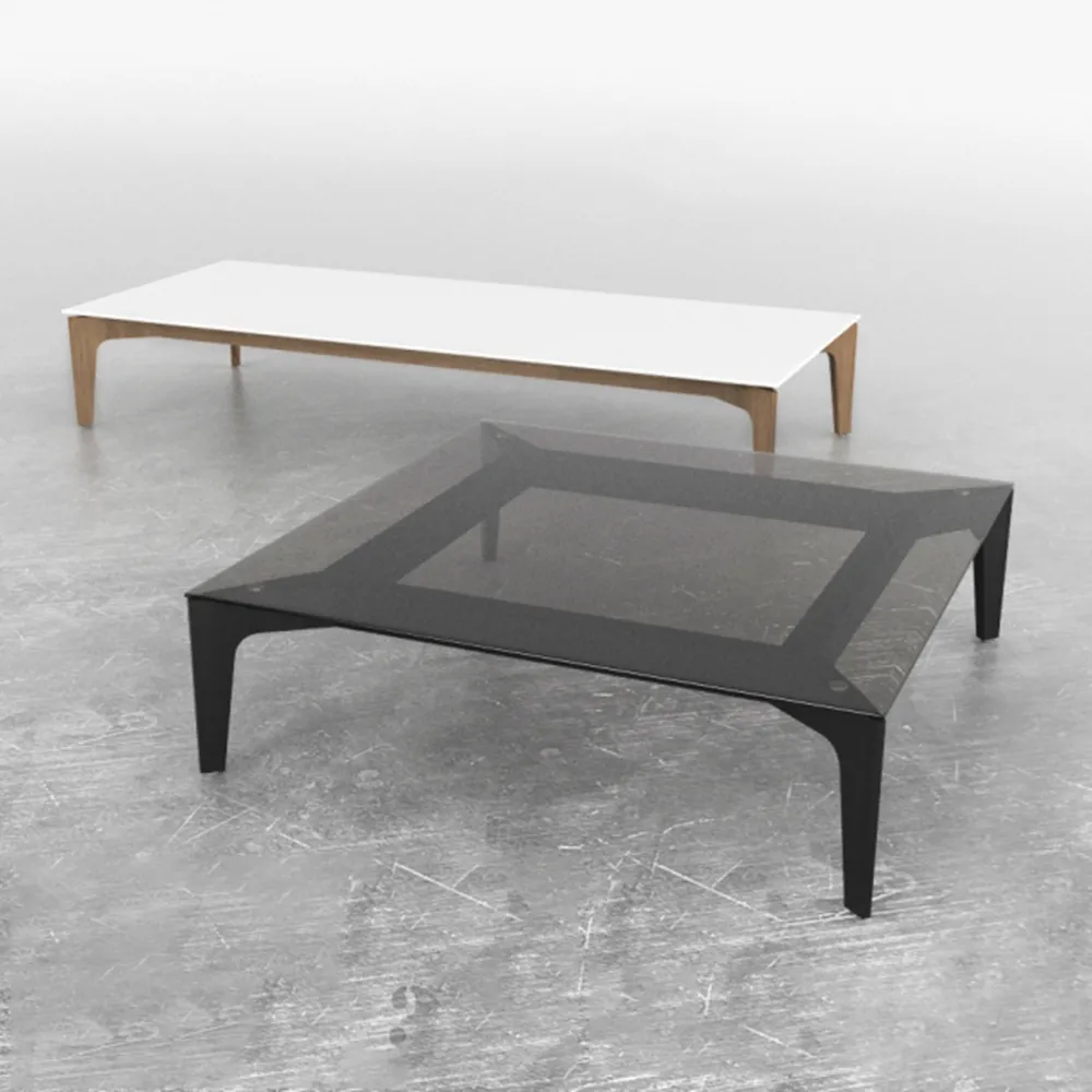 furniture – Contemporary coffee tables COR ELM made of glass 3D Model