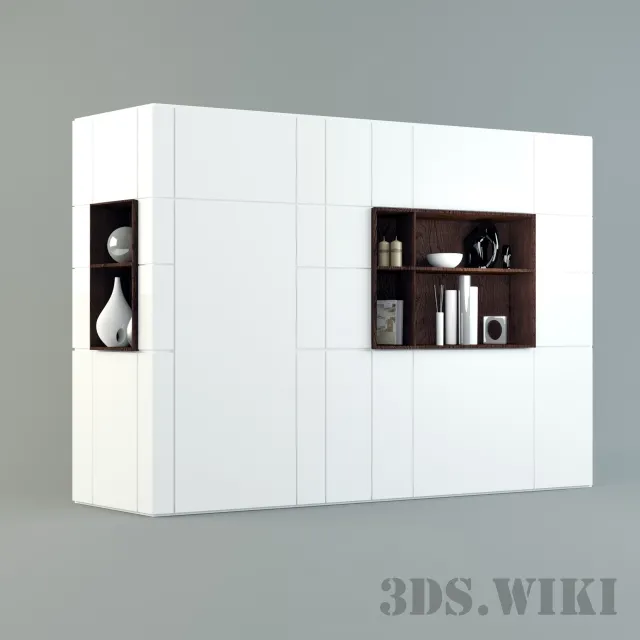 furniture – Contemporary Rectangular Modular Wardrobe 3D Model furniture – Contemporary Rectangular Modular Wardrobe 3D Model