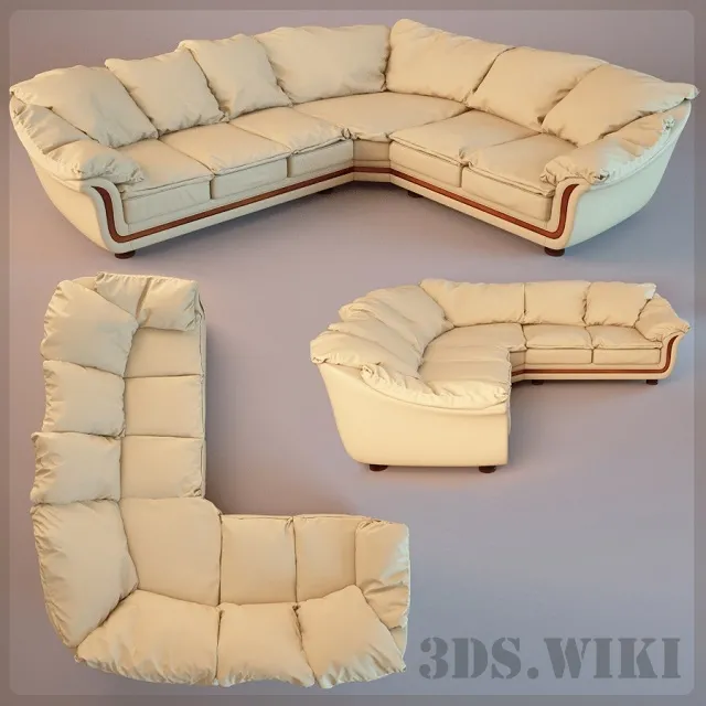 furniture – Corner sofa 3D Model