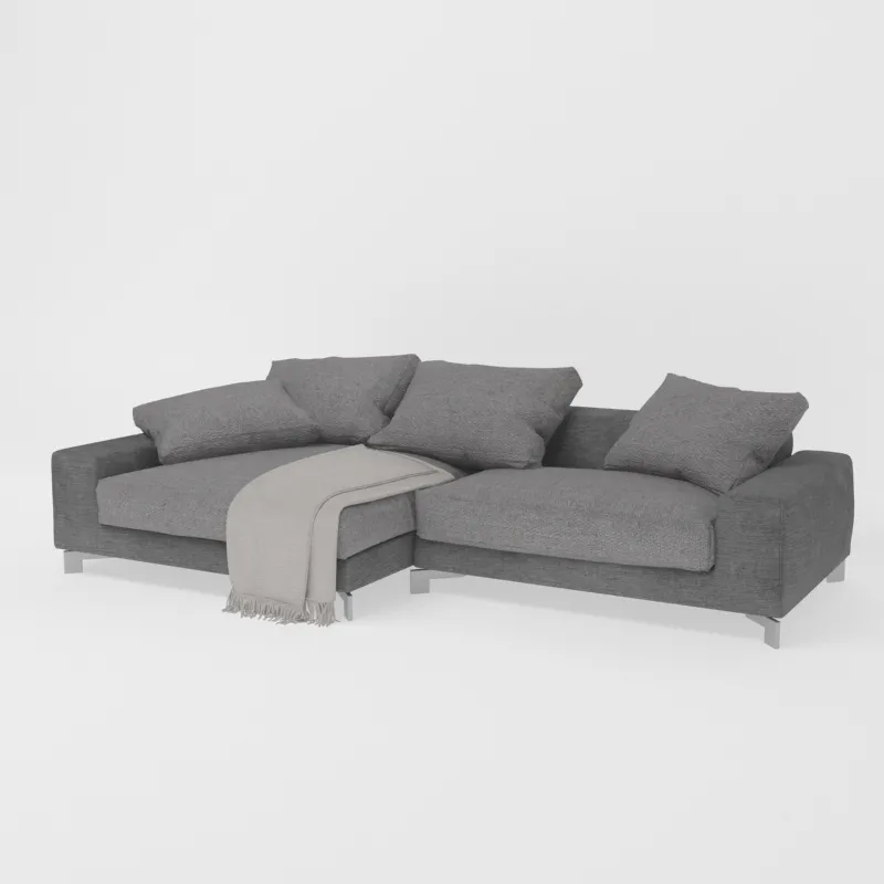 furniture – Corner sofa in the living room 3D Model