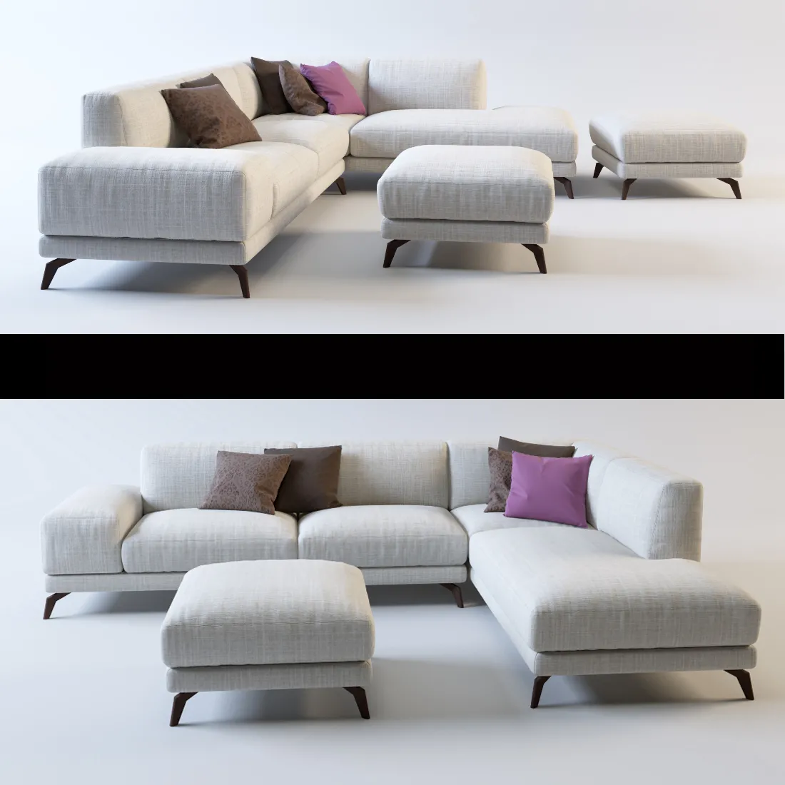 furniture – Corner sofa the ARK Chicago 2 3D Model furniture – Corner sofa the ARK Chicago 2 3D Model