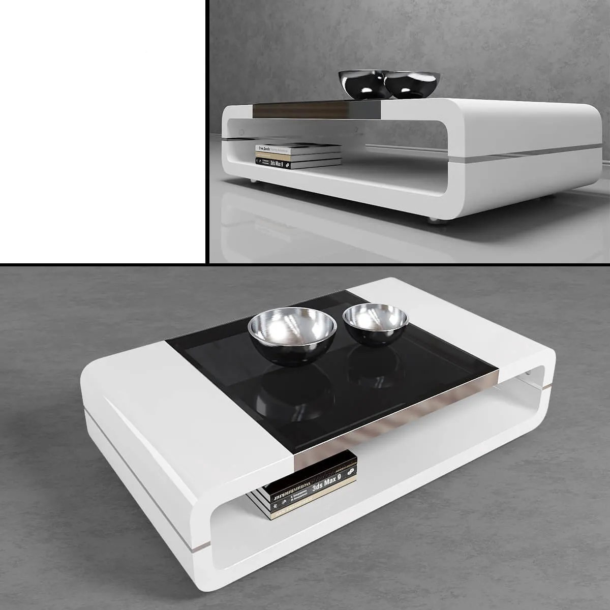 furniture – Corso table – Caffe Collezione 3D Model