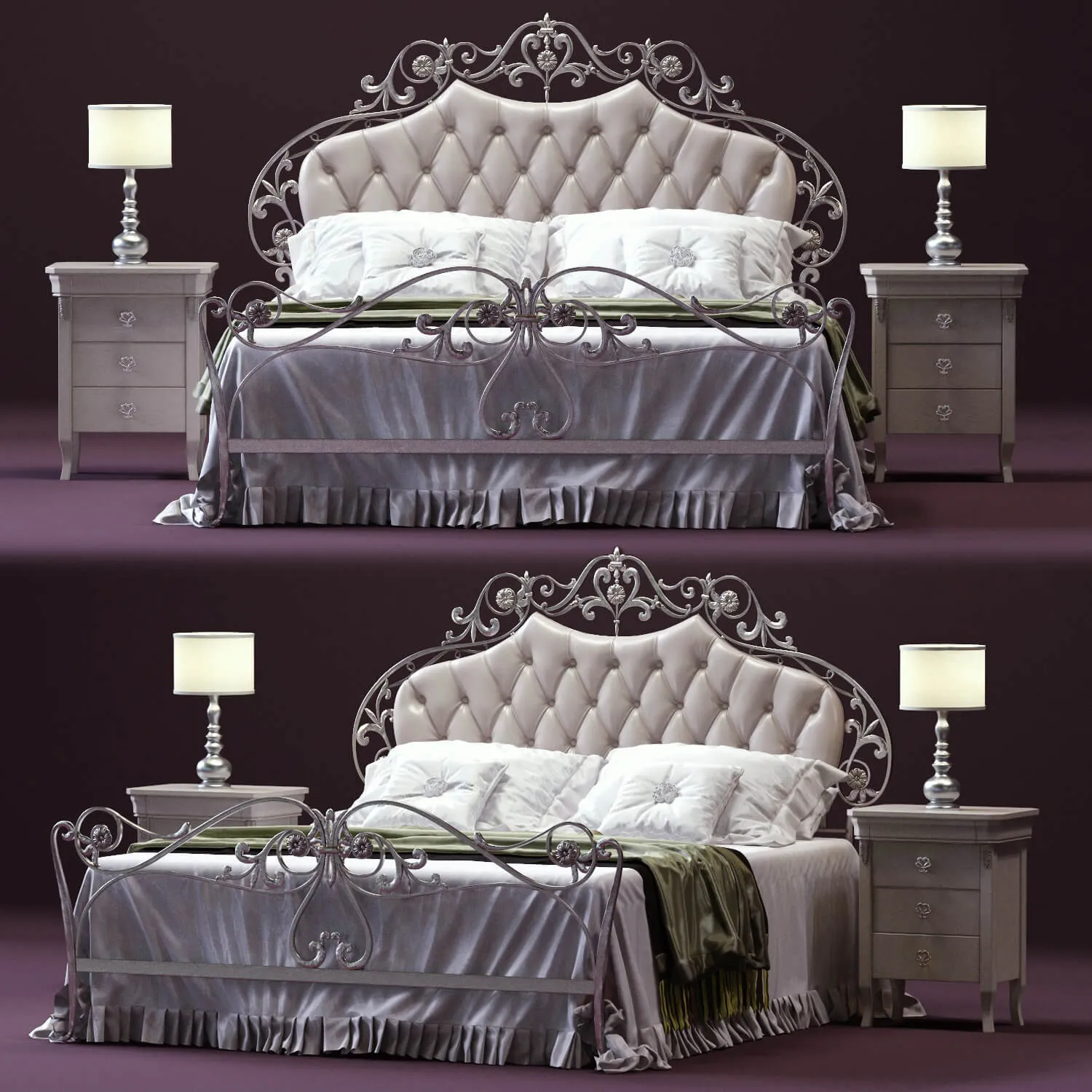 furniture – CorteZari Olimpia bed 9 3D Model furniture – CorteZari Olimpia bed 9 3D Model