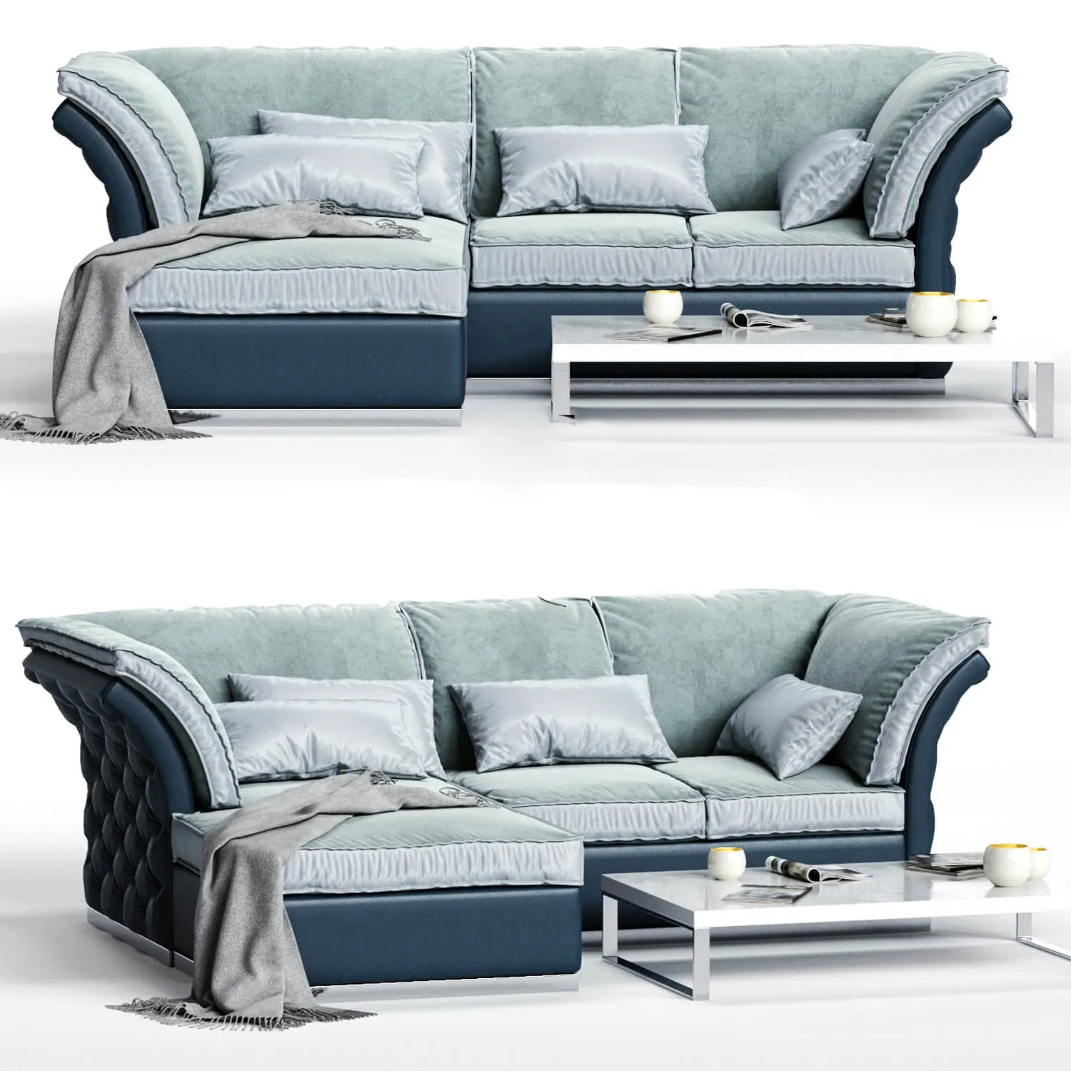 furniture – CorteZari Tiago corner sofa 3D Model furniture – CorteZari Tiago corner sofa 3D Model