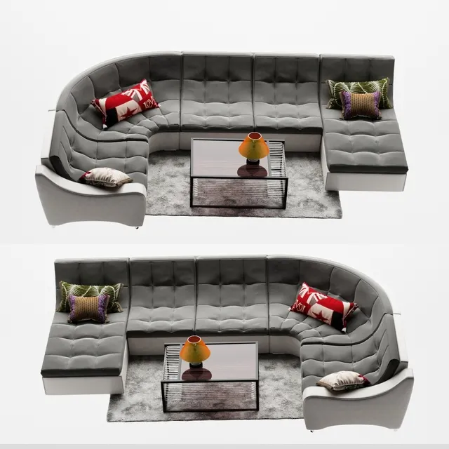 furniture – Couch Montreal 3D Model furniture – Couch Montreal 3D Model