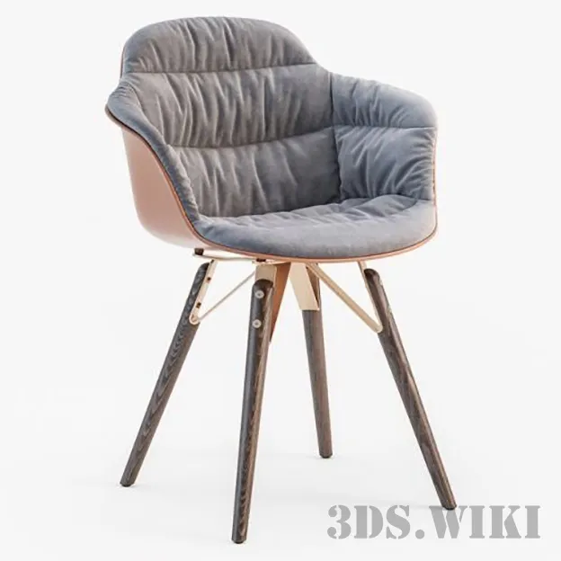 furniture – Covered armchair 3D Model