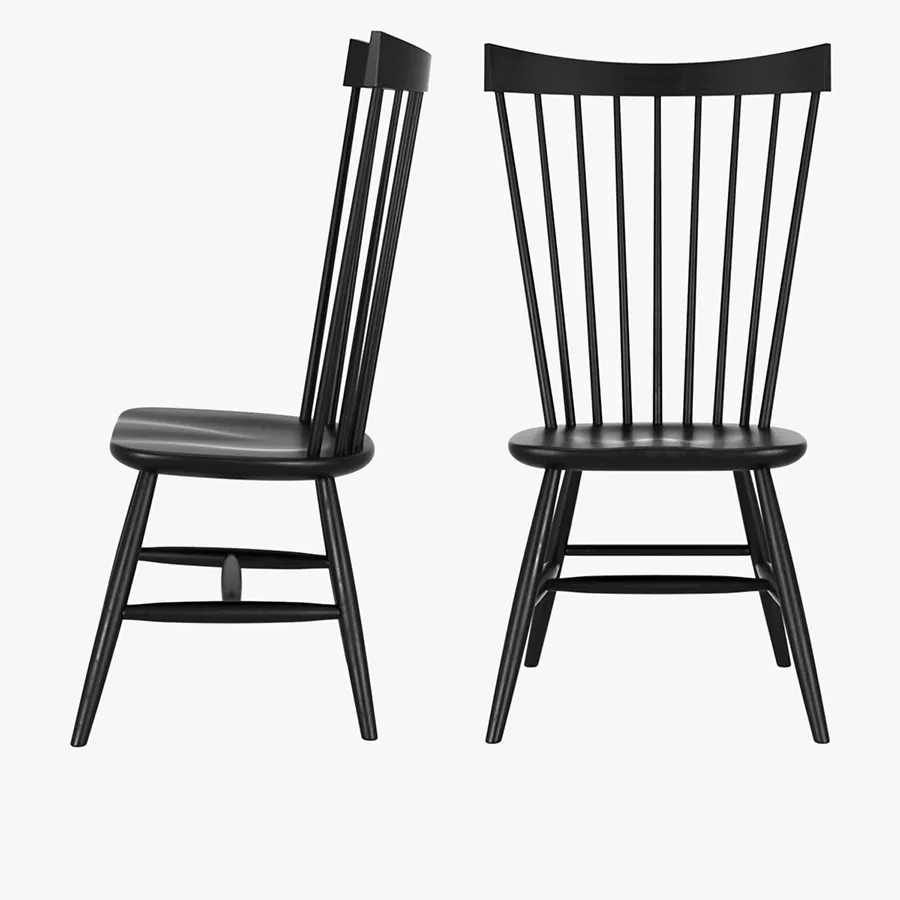 furniture – Crate and Barrel Ancestors chair Hand Carved Teak 2 3D Model