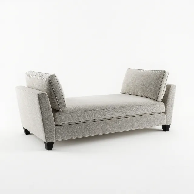 furniture – Crate and  Barrel banquette 3D Model