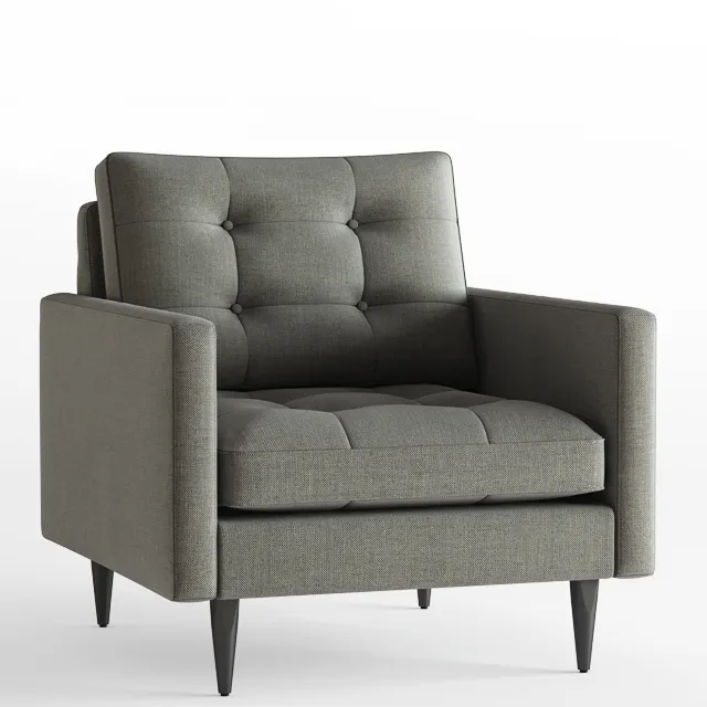 furniture – Crate and Barrel Petrie armchair 3D Model