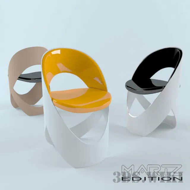 furniture – Дизайнерский стулья Martz Edition 3D Model