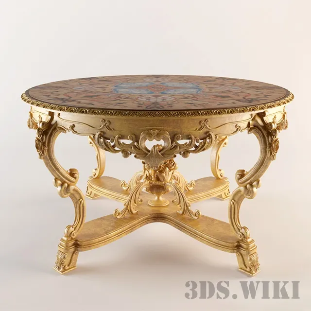 furniture – Стол MERCURY Carlo Asnaghi Elegance 3D Model