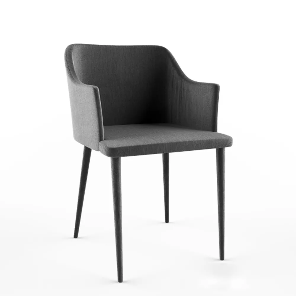 furniture – Danai light gray chair 3D Model