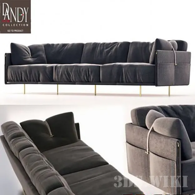 furniture – Dandy Jack Sofa 3D Model