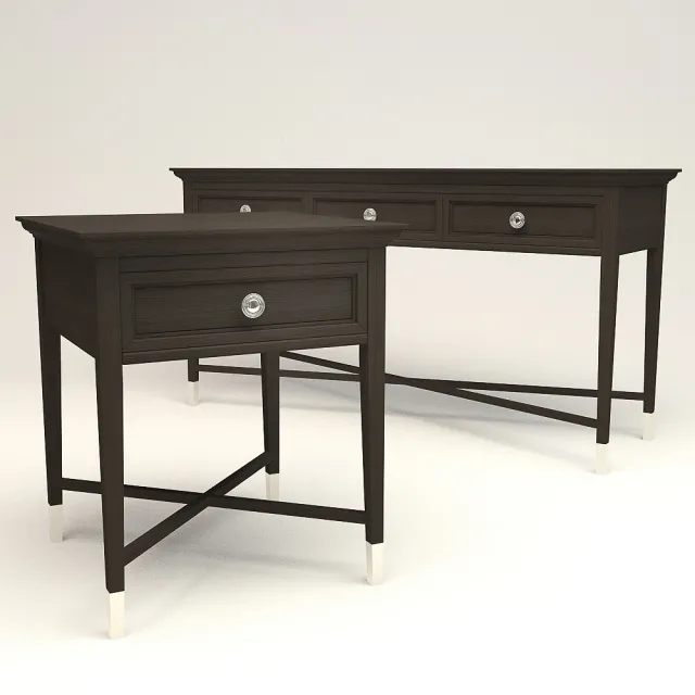 furniture – Dantone console and side table 3D Model furniture – Dantone console and side table 3D Model
