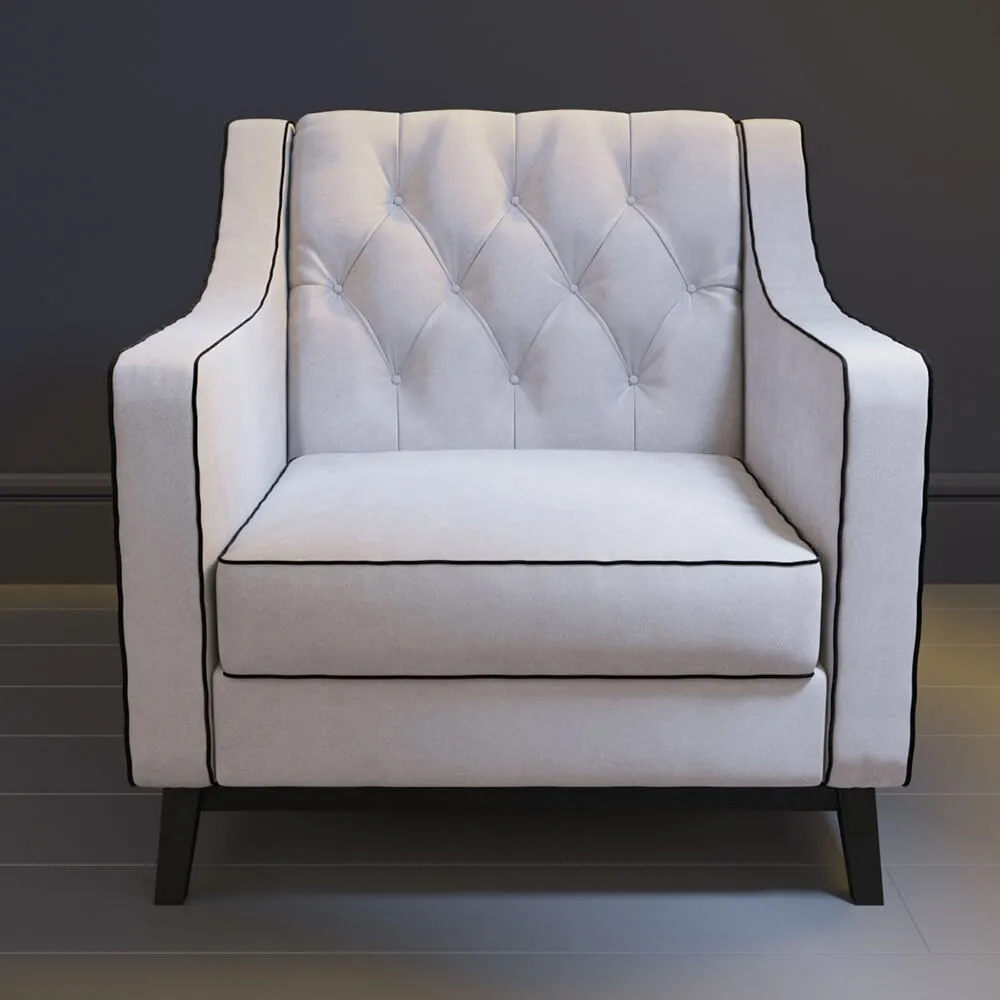 furniture – Dantone Home Brighton classic armchair 3D Model