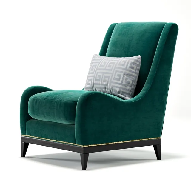 furniture – Dantone Home Norman armchair 3D Model furniture – Dantone Home Norman armchair 3D Model