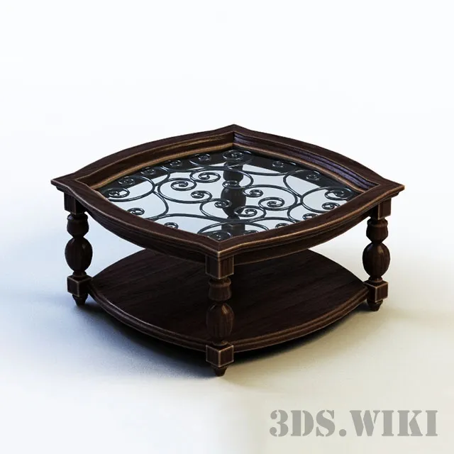 furniture – Dawson Coffee Table 3D Model