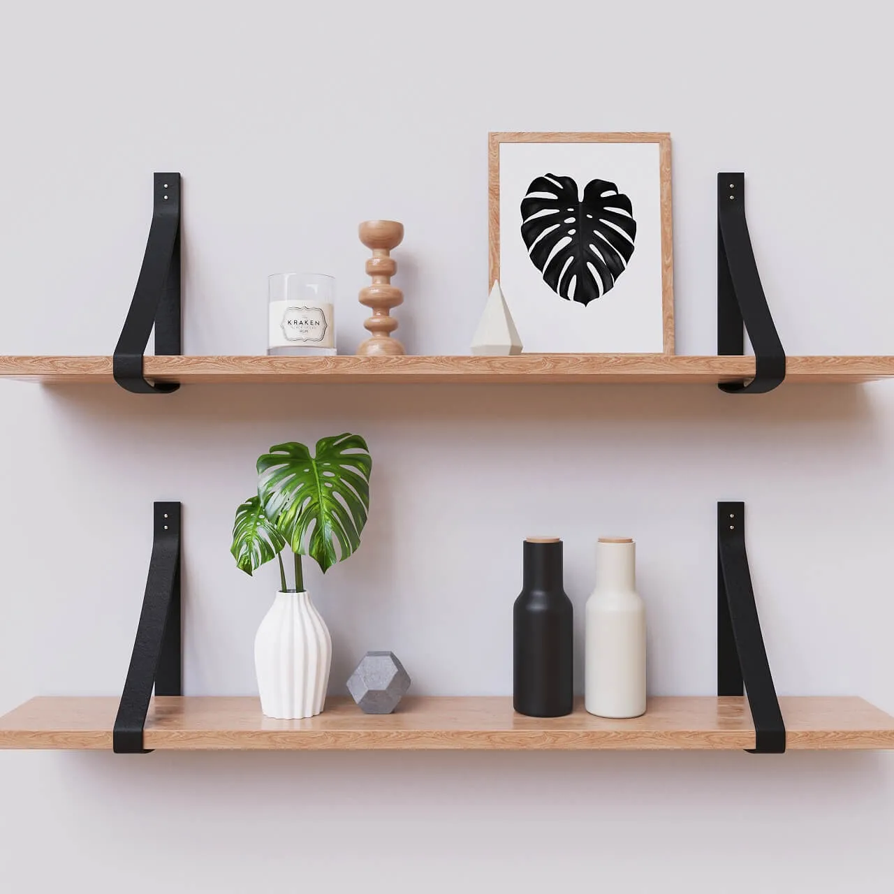 furniture – Decor on a shelf with Monstera 3D Model furniture – Decor on a shelf with Monstera 3D Model