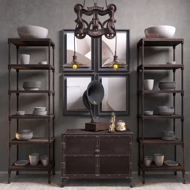 furniture – Decor Restoration Hardware 3D Model